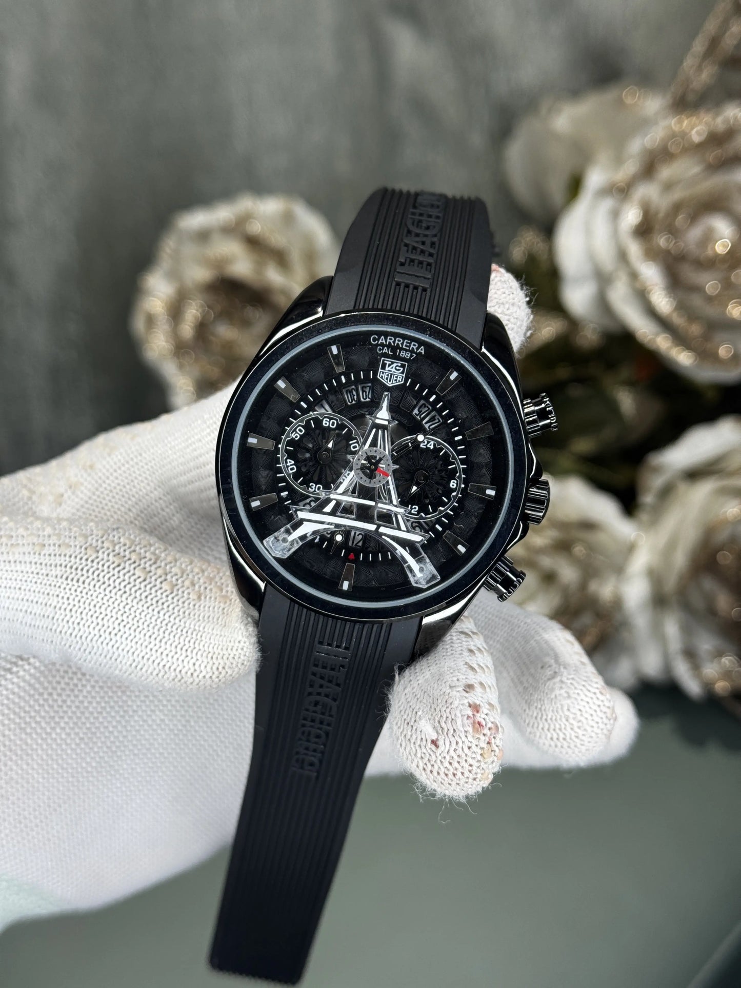 Carrer a Tag Heuer All Black Eiffel Premium Watch