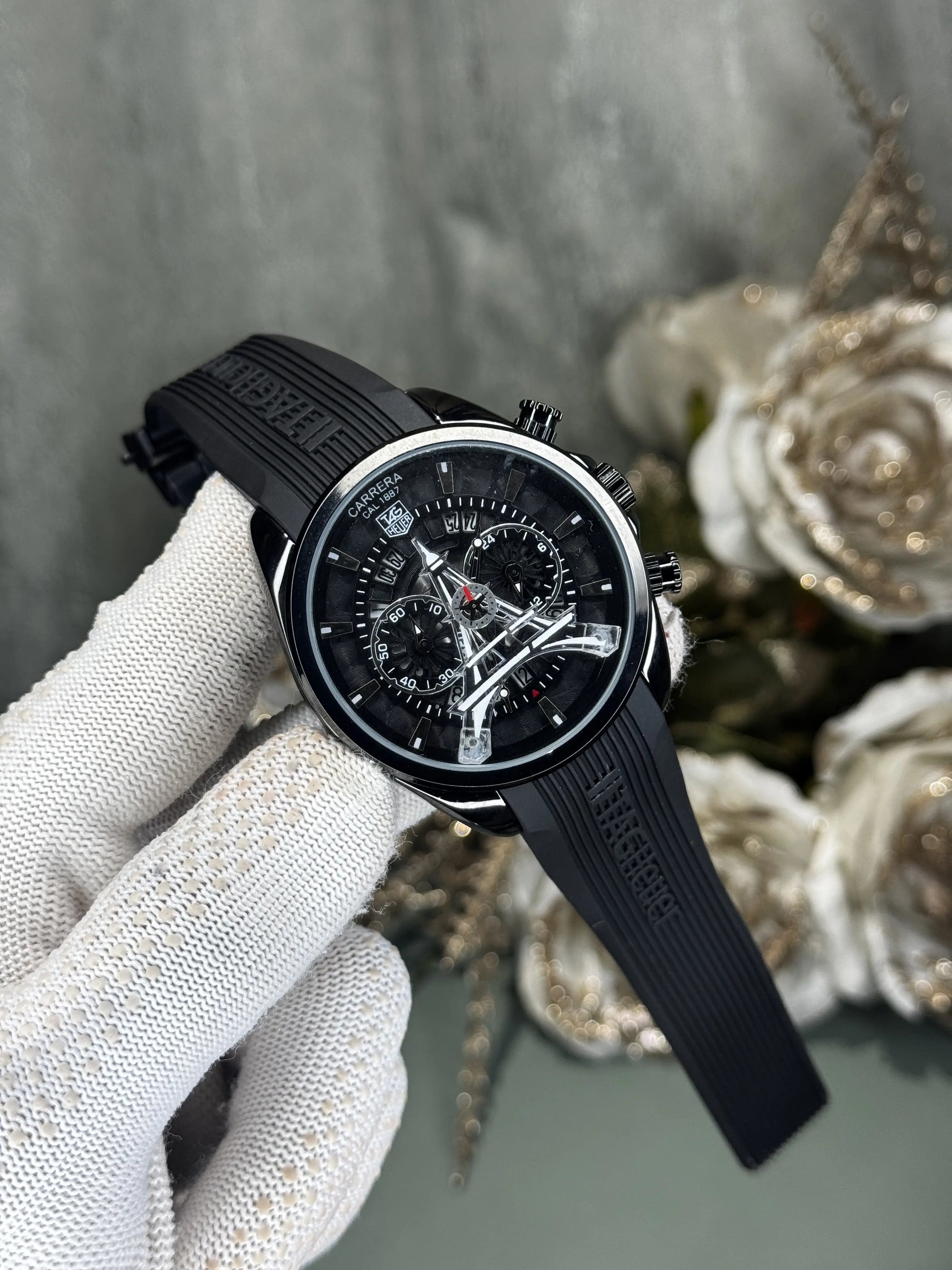 Carrer a Tag Heuer All Black Eiffel Premium Watch