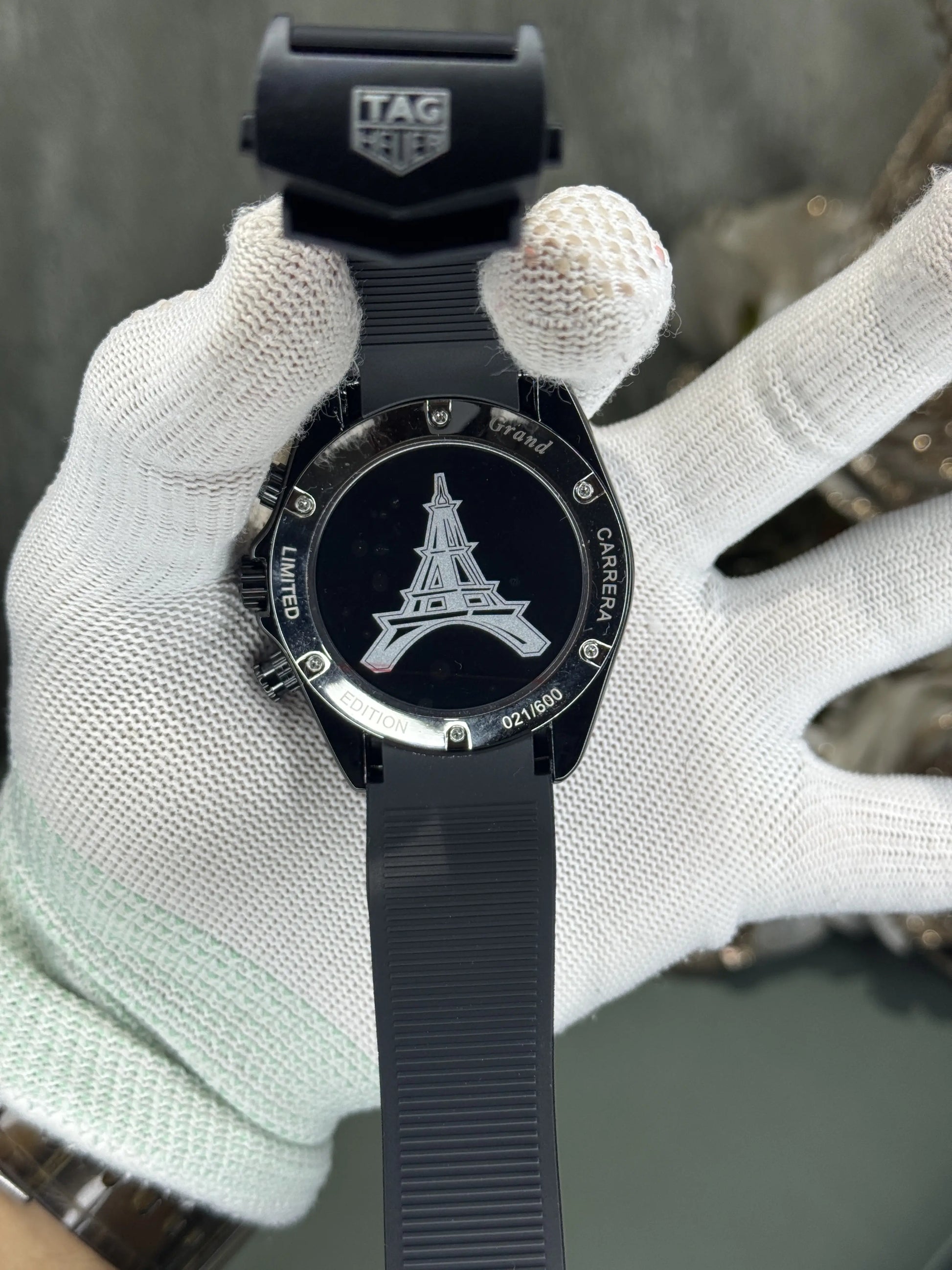 Carrer a Tag Heuer All Black Eiffel Premium Watch