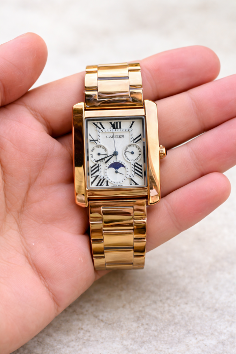 Cartie_r Sun & Moon Chain Watch