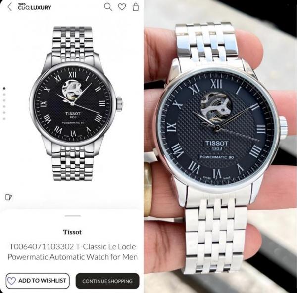 Tisso t 1853 Powermatic Automatic Heavy Quality With All Tagging
