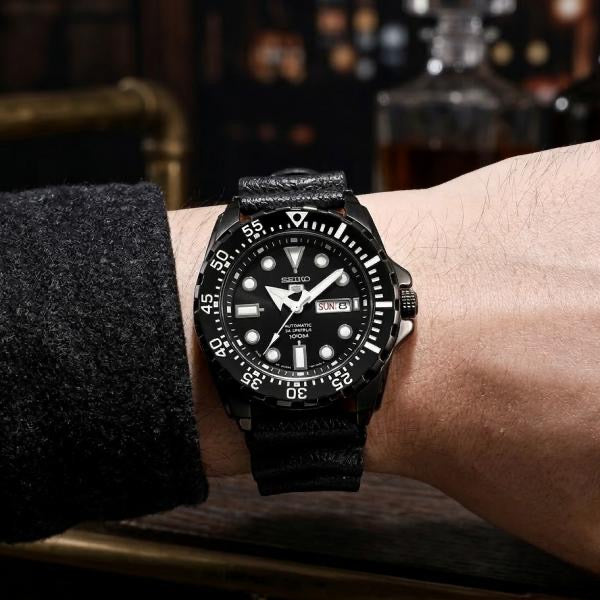 Seik_o Diver Sports 5 Quartz Black