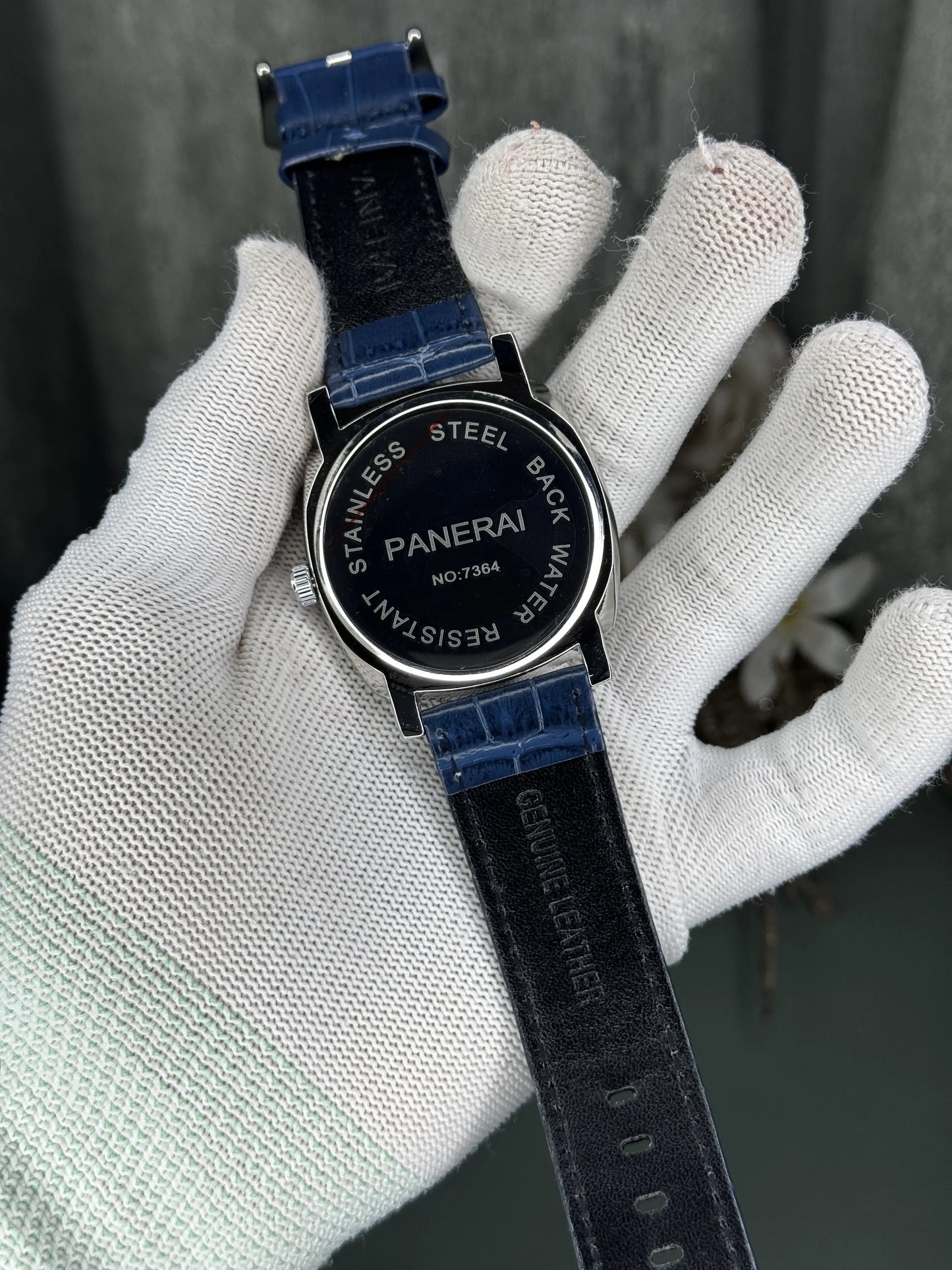 Panerai Radiomir Quaranta Blue White Premium Quartz Watch