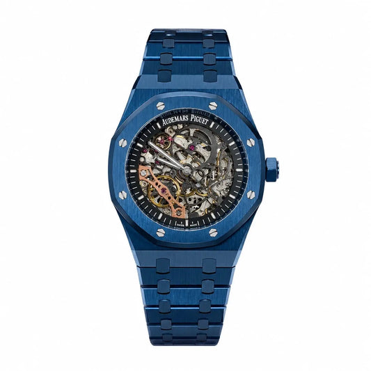 Audemar_s Piguet Skeleton Auto blue