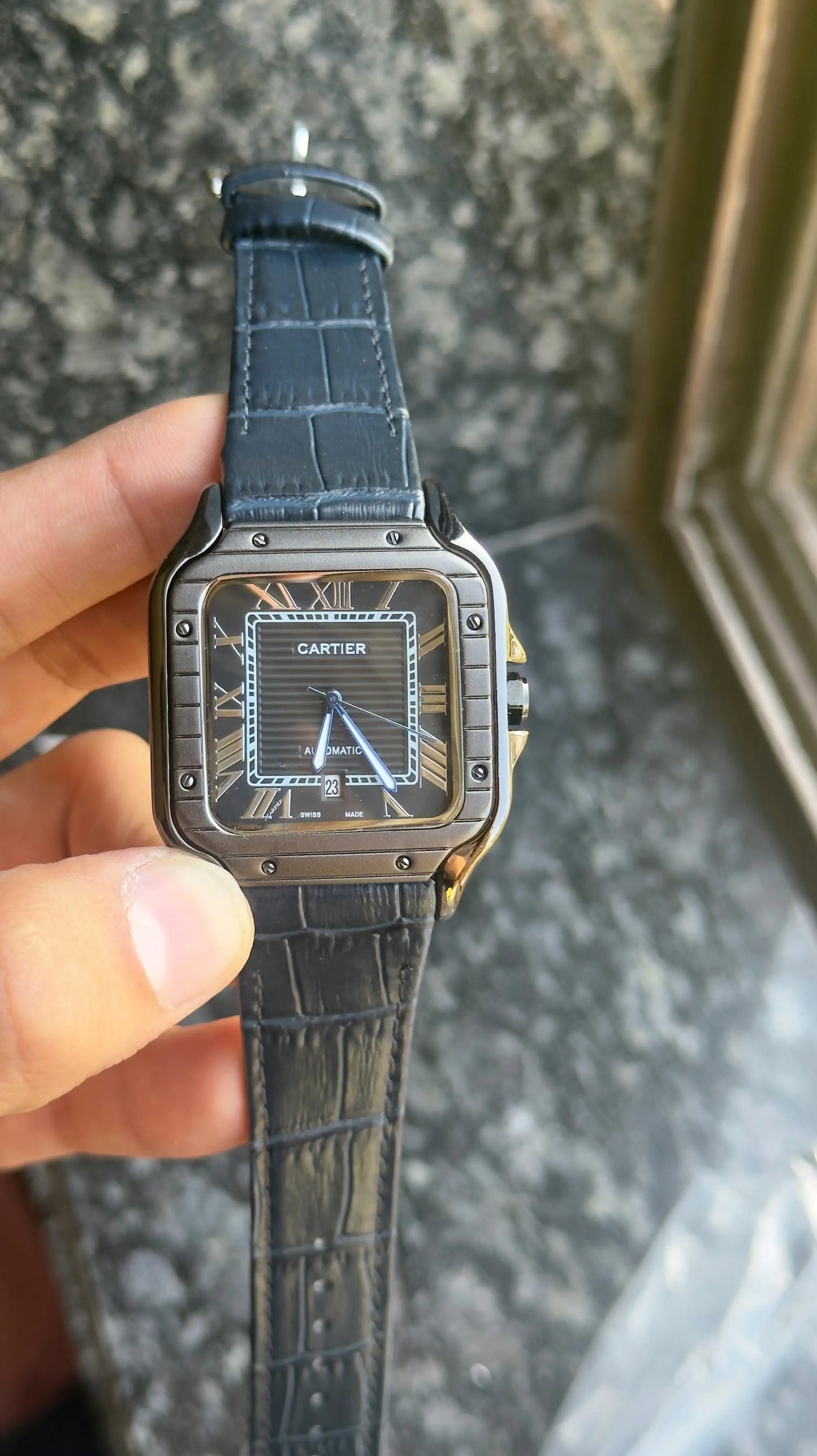 Cartier Santos heavy shift movement