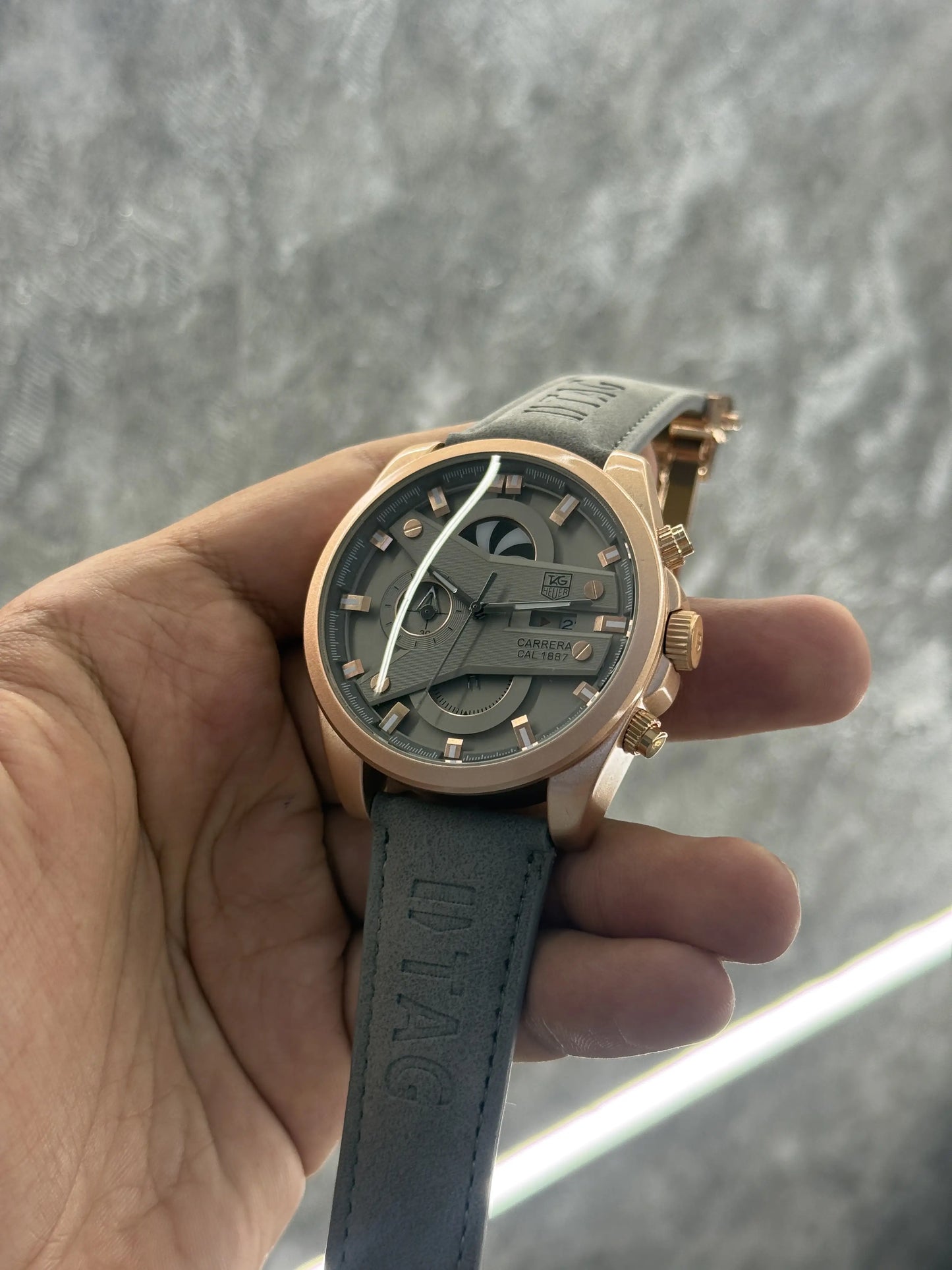 Tag CR7 Grey Gold All Working Premium 027