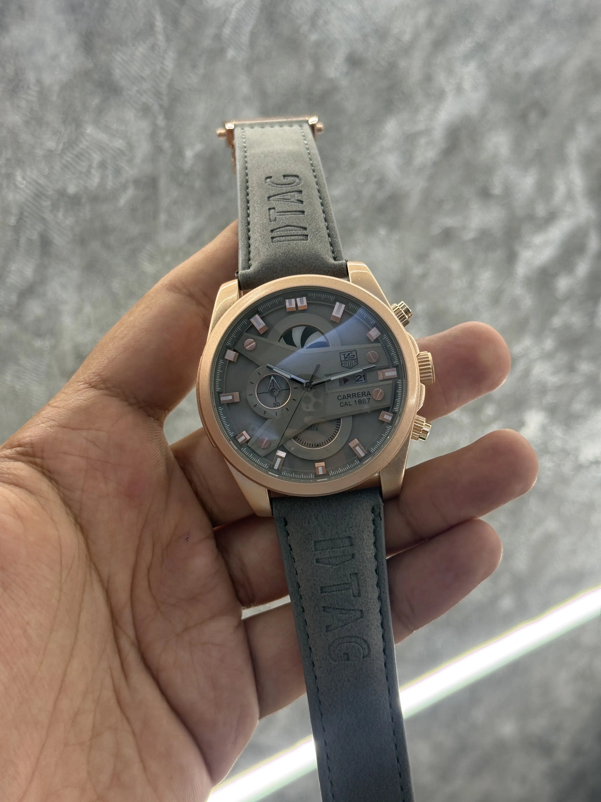 Tag CR7 Grey Gold All Working Premium 027