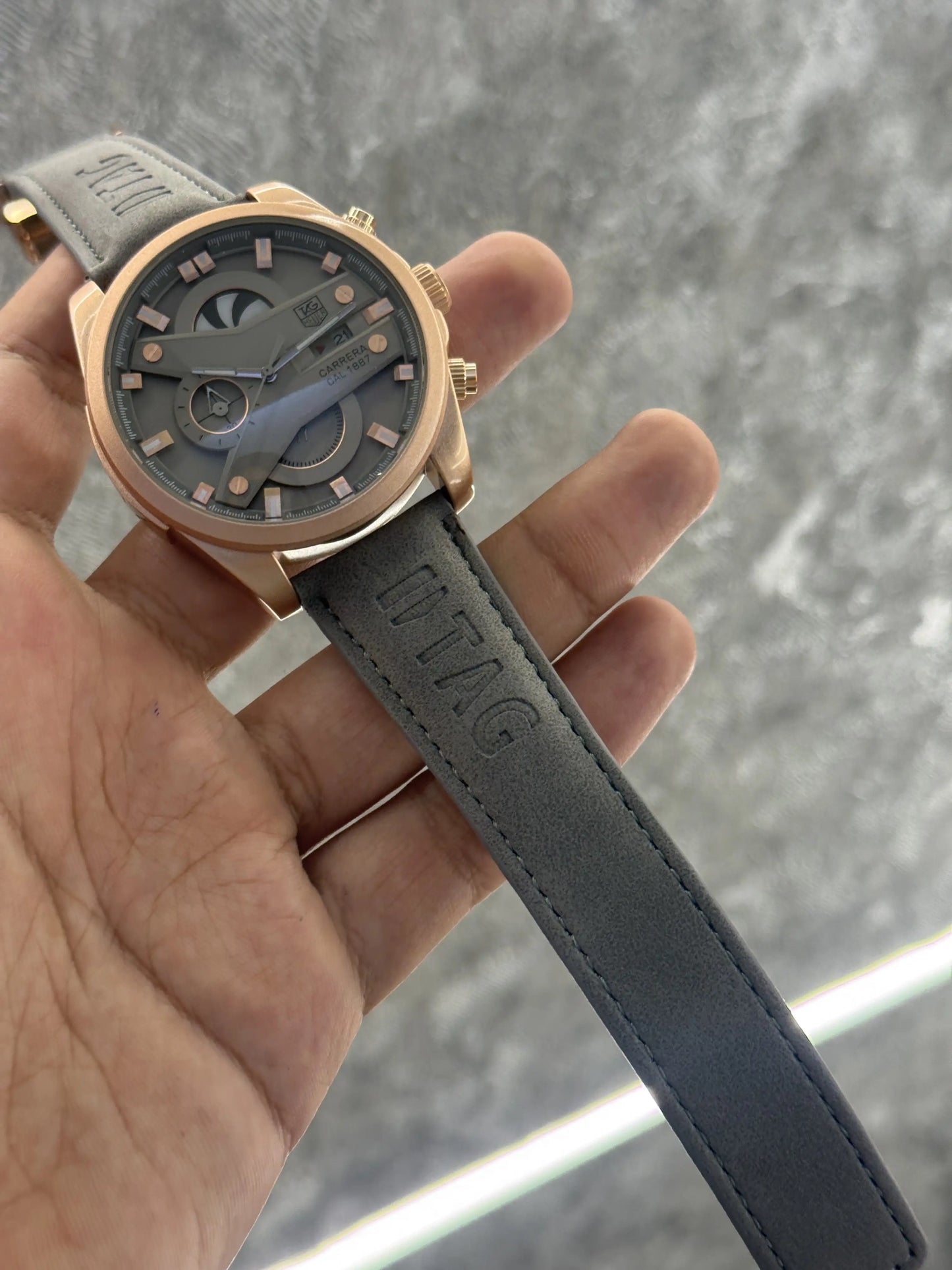 Tag CR7 Grey Gold All Working Premium 027