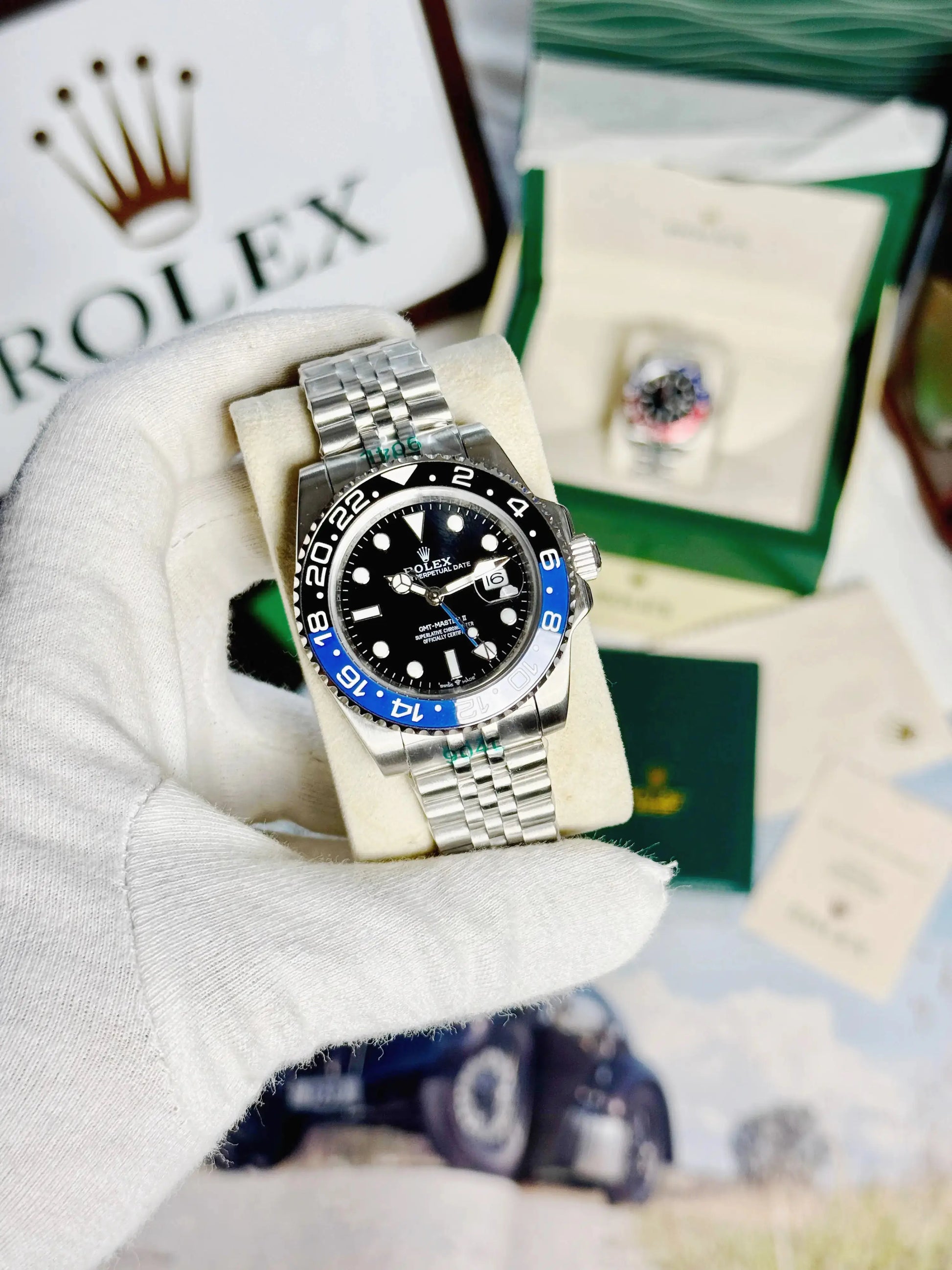 ROLEX GMT MASTER || BATMAN EDITION