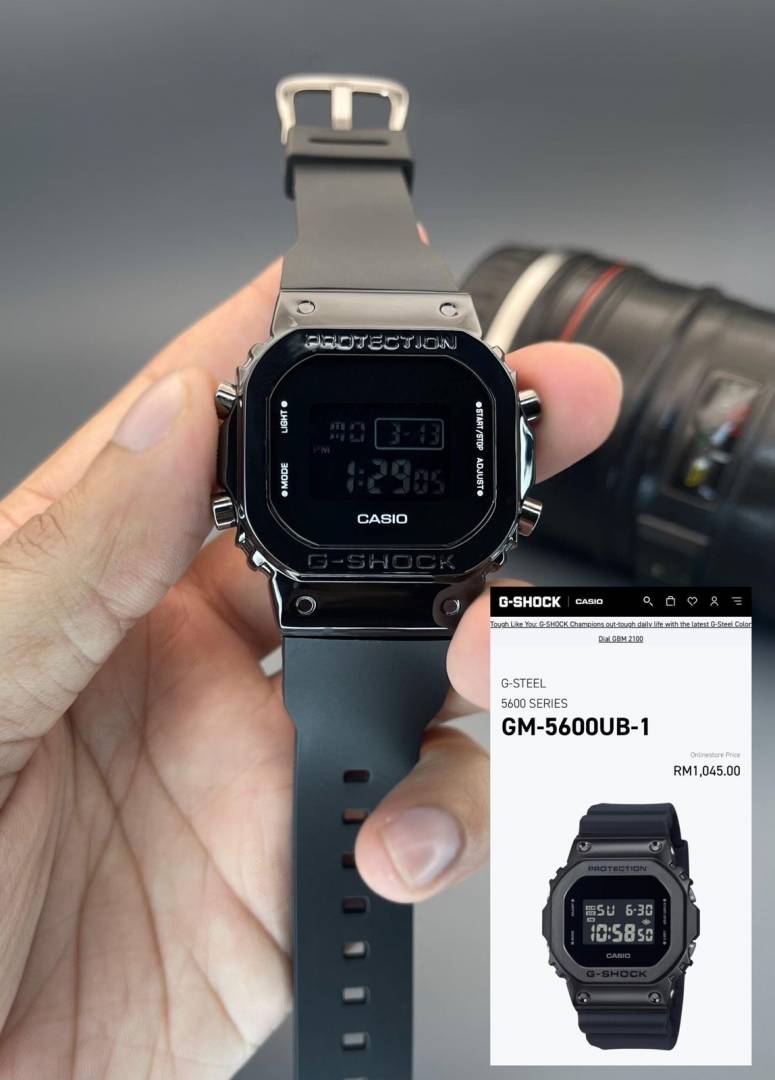 Casio G shock GM 5600