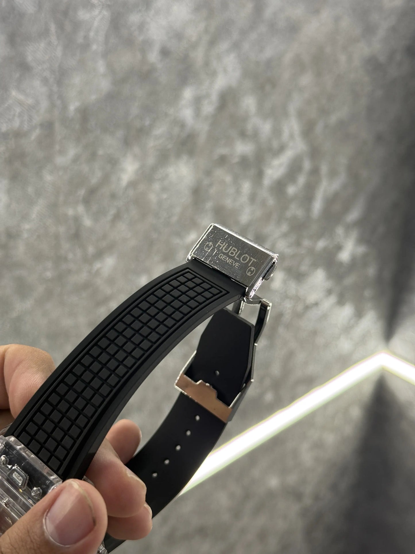Hublot Bigbang Unico Square Transparent All Working 003