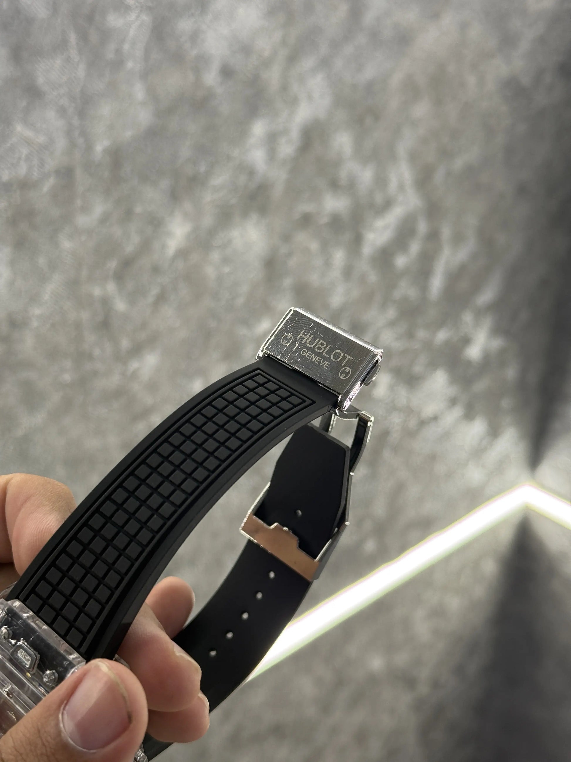Hublot Bigbang Unico Square Transparent All Working 003