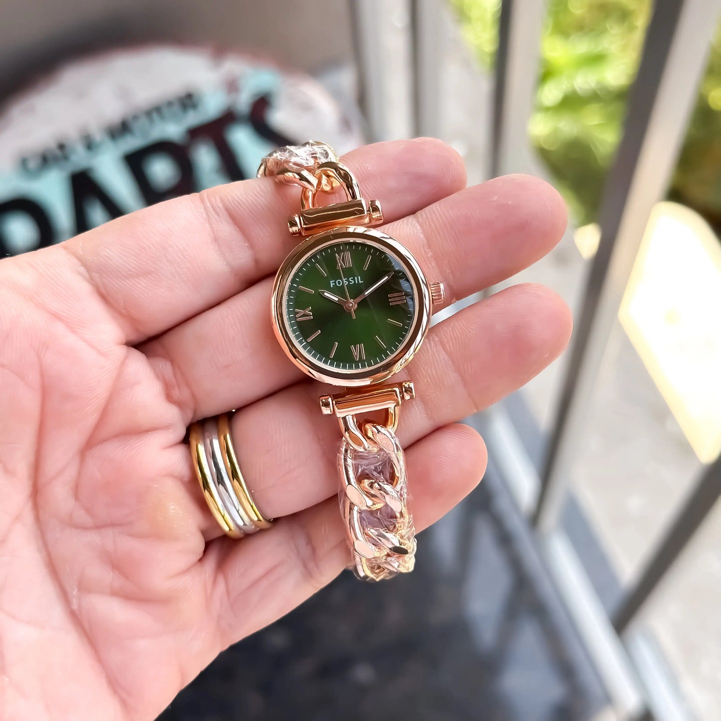 FOSSIL_LADIES_ROSE_GREEN