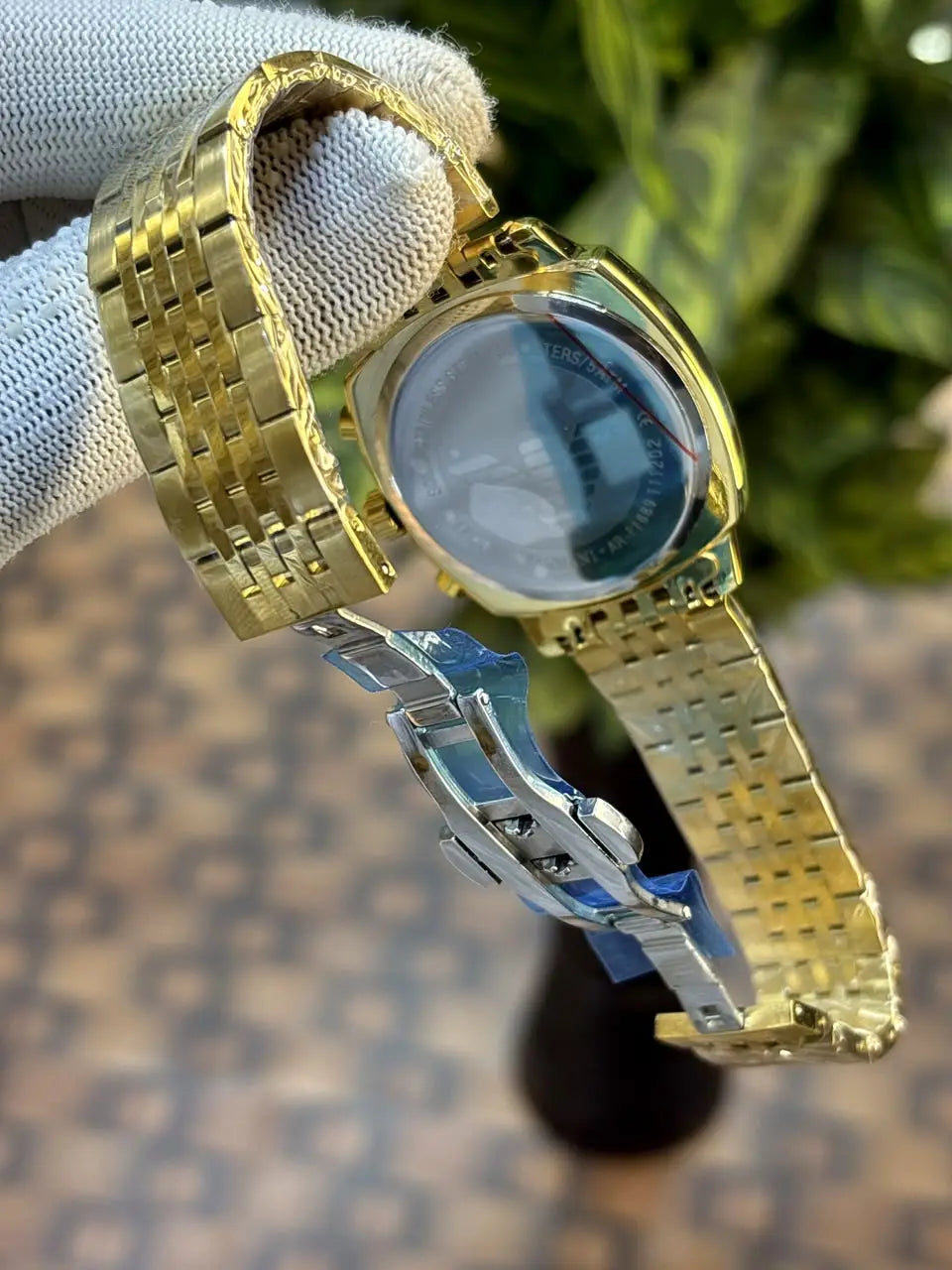 Emporio Armani Antonio Chronograph Gold