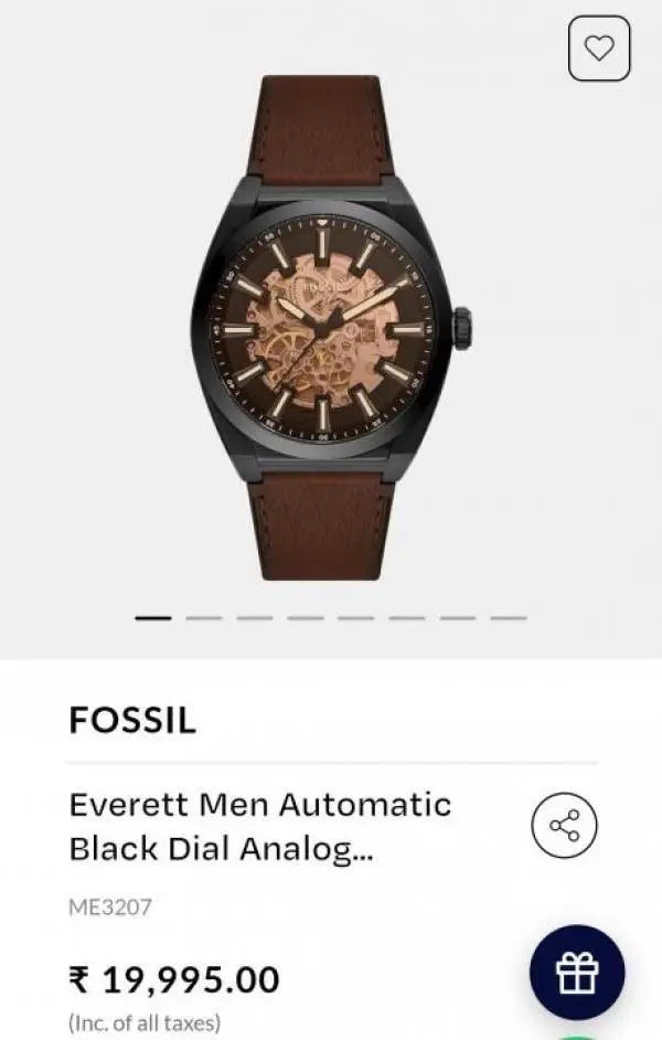 Fossil everest premium automatic 053