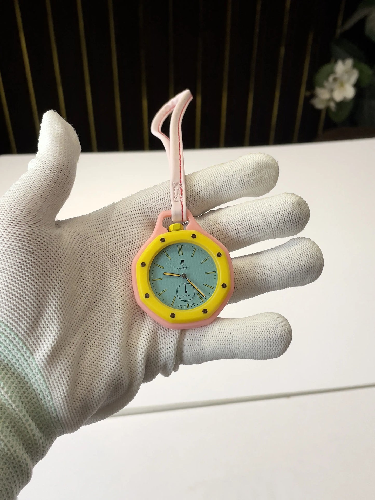 audemar_s piguet x swatch royal pop with og box