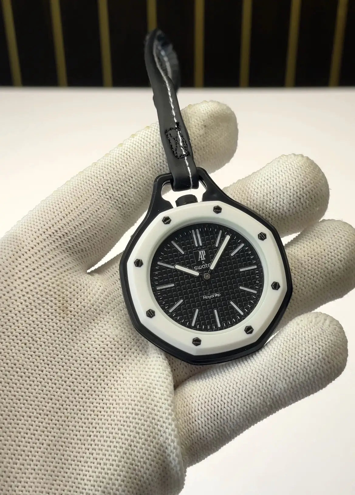 audemar_s piguet x swatch royal pop with og box