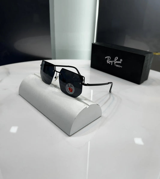 RayBan All Black Premium Shades 5344