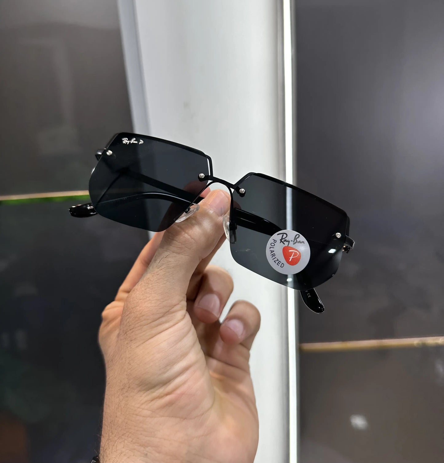 RayBan All Black Premium Shades 5344