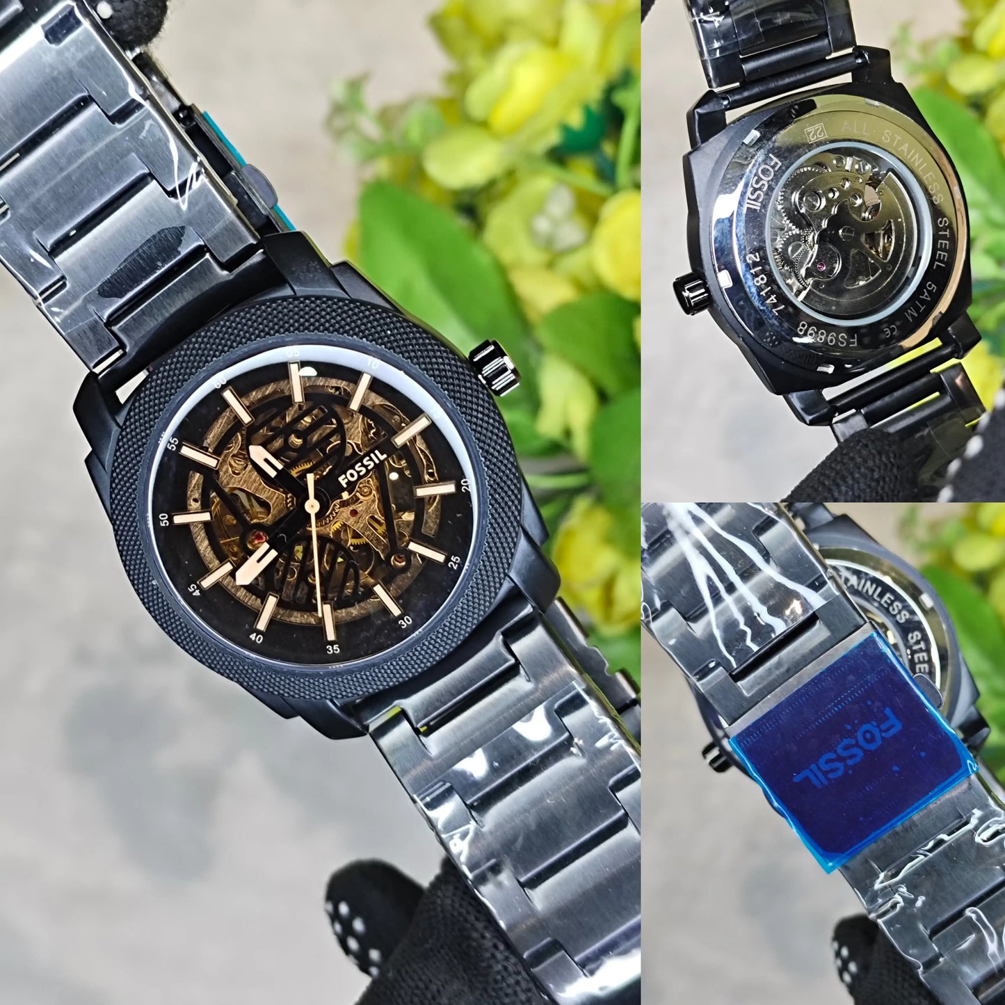 fossil premium quality full blac