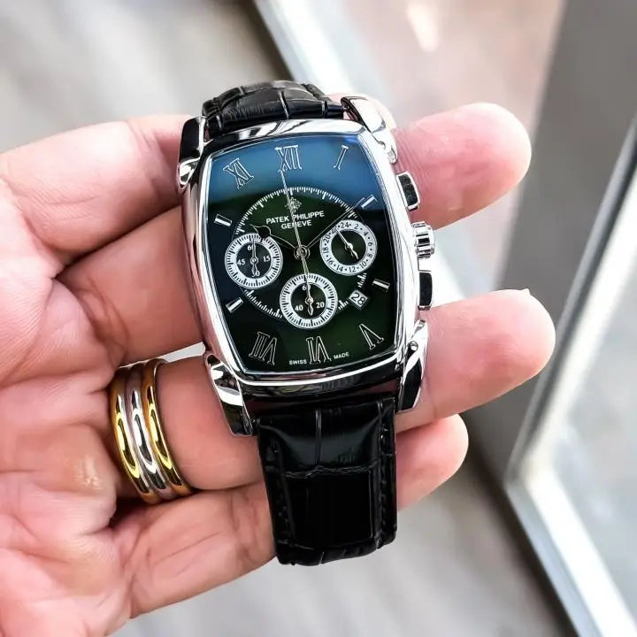 Patek new model silver green
