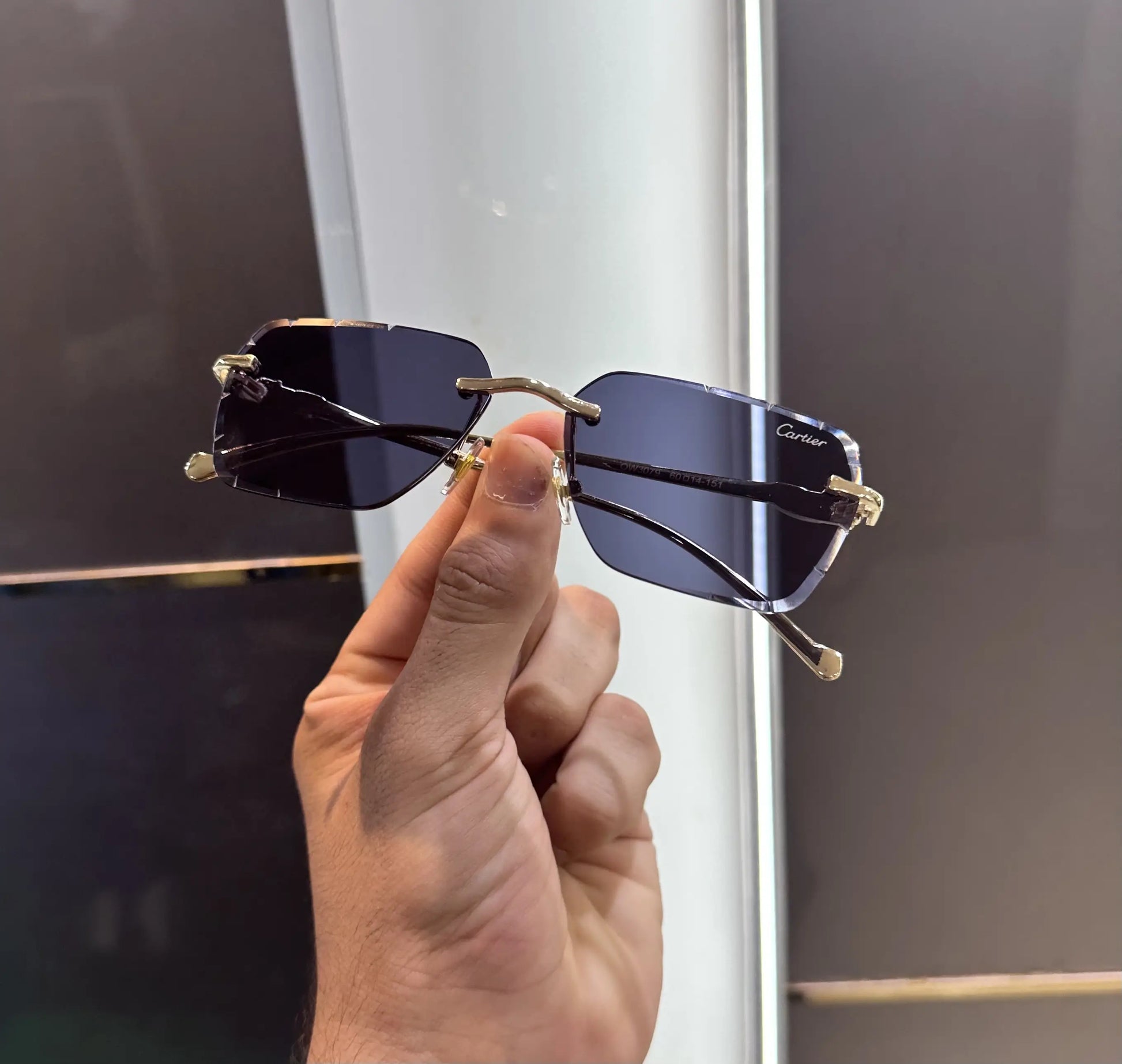 Cartie r Gold Black Premium Shades 3079
