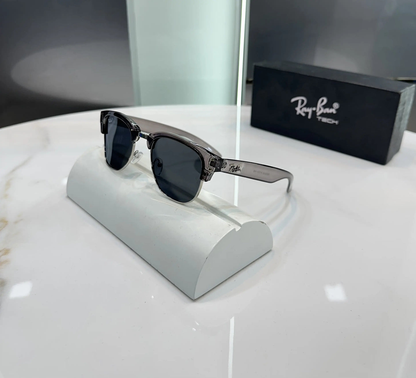 RayBan Grey Black Premium Shades 504