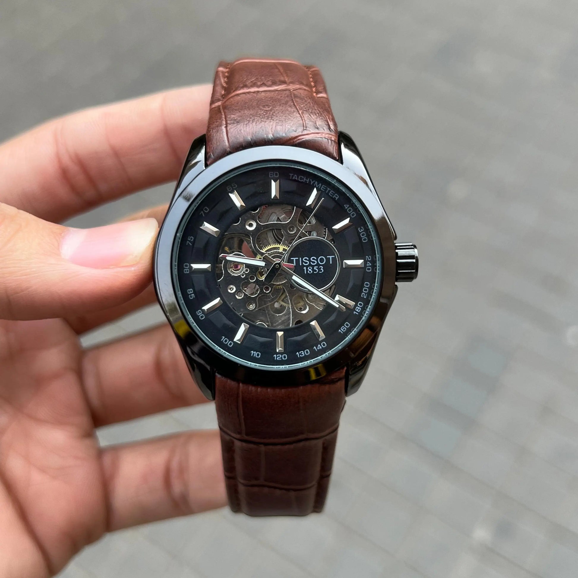 Tisso t 1853 Skeleton Automatic