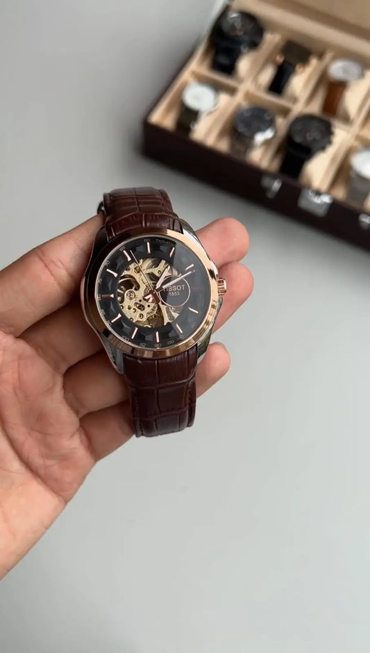 Tisso t 1853 Skeleton Automatic