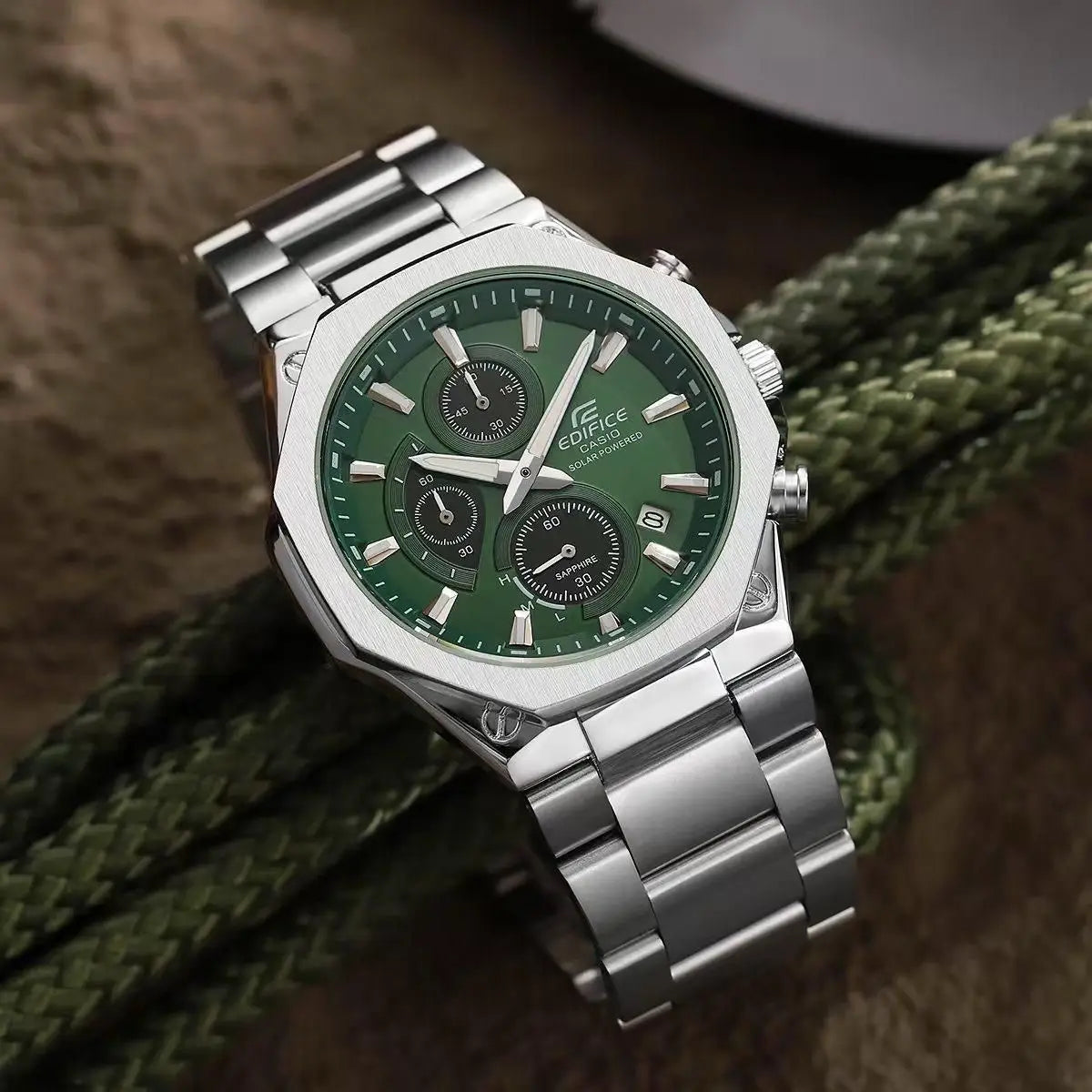 Casio Edifice Green EFS-S570 Premium Chronograph Watch