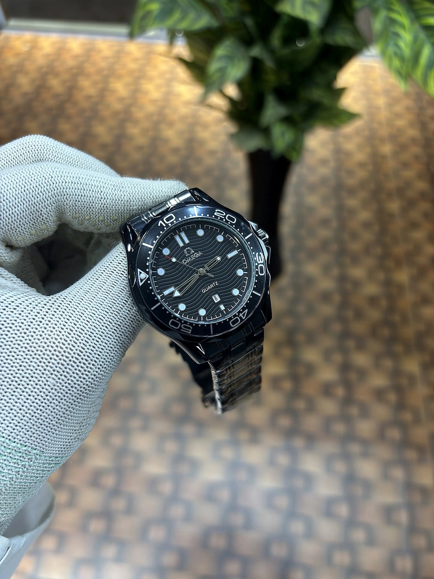 OMEGA SEAMASTER DIVER 300M FULL BLACK 