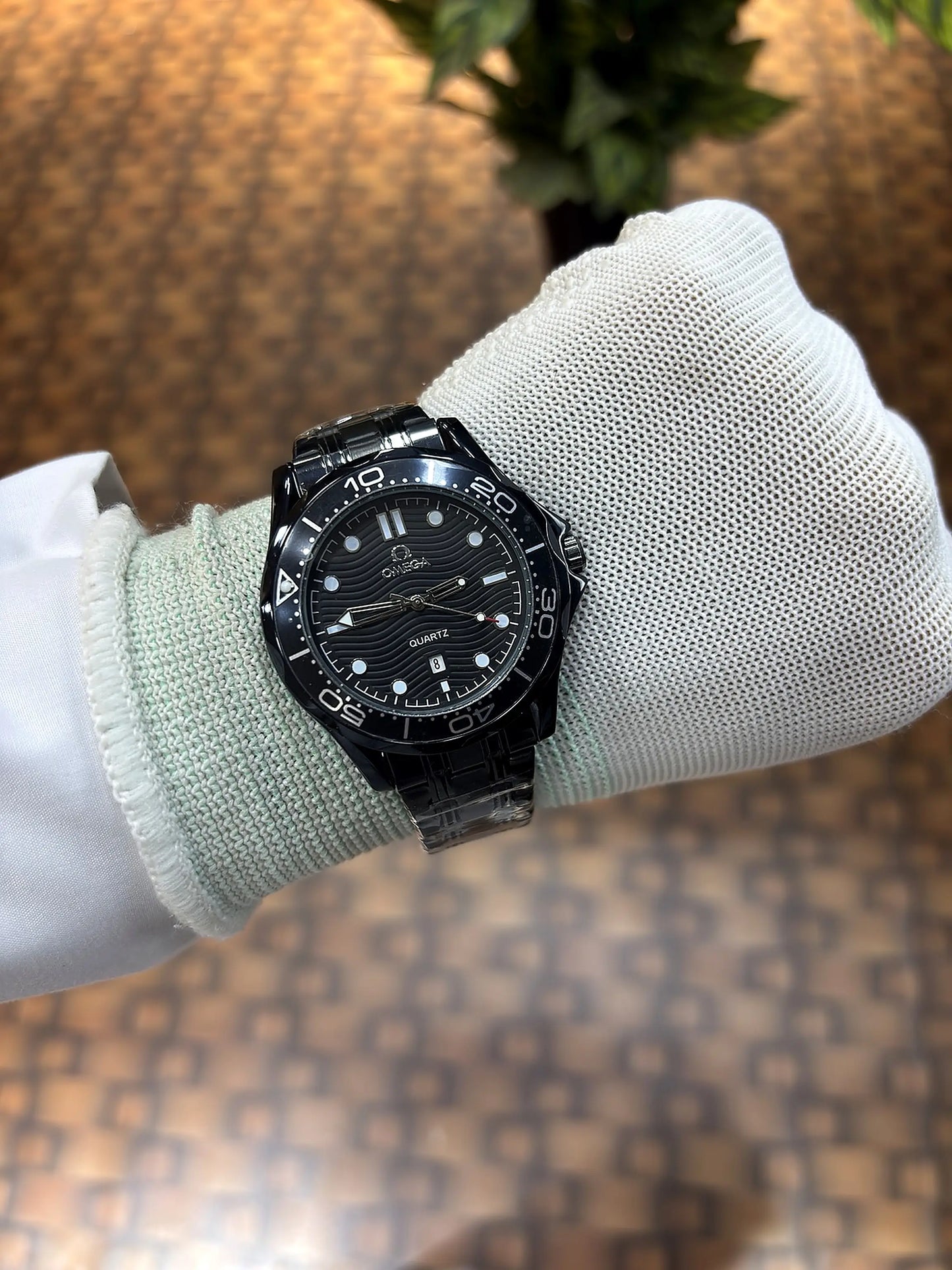 OMEGA SEAMASTER DIVER 300M FULL BLACK 