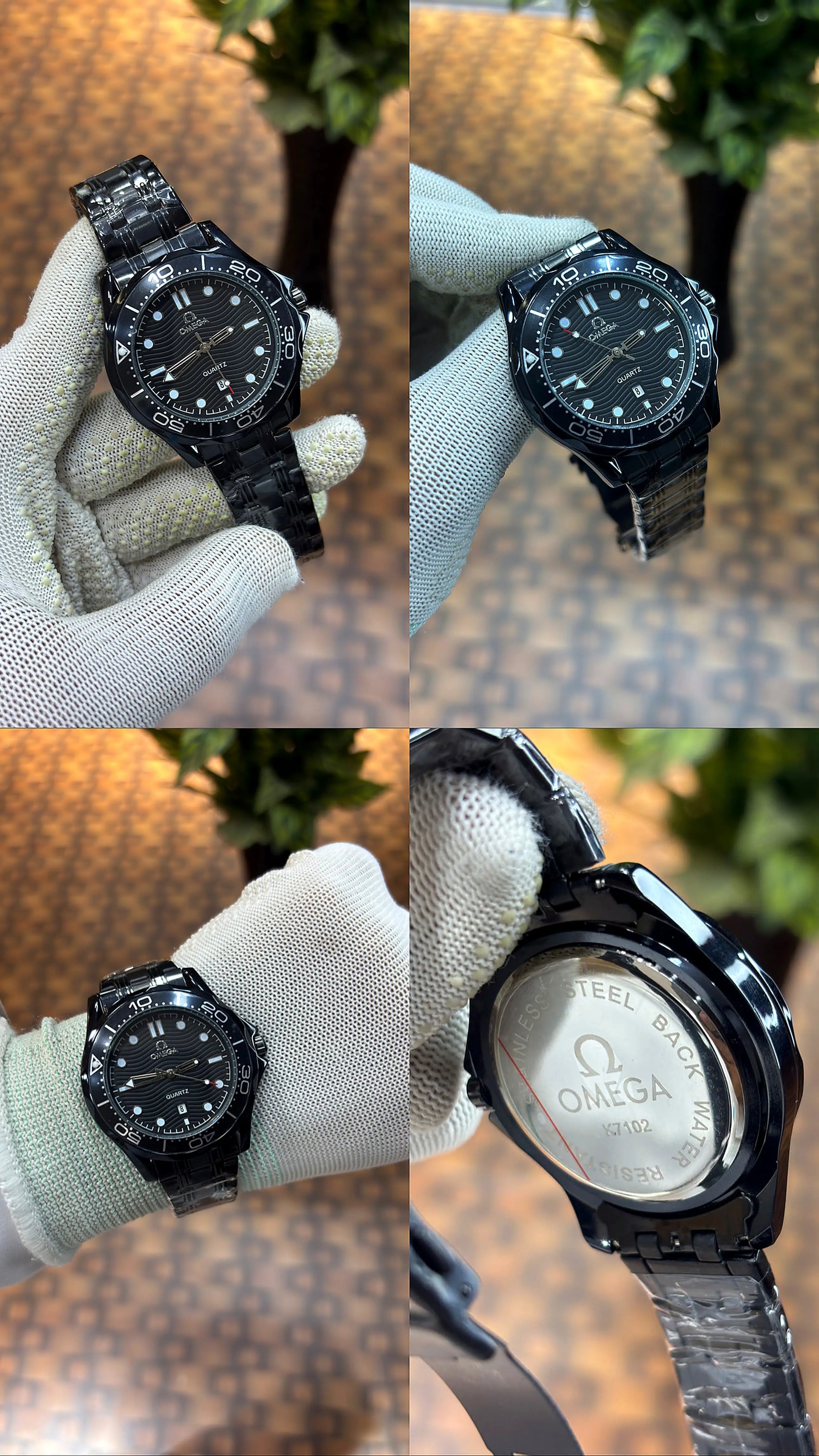OMEGA SEAMASTER DIVER 300M FULL BLACK 