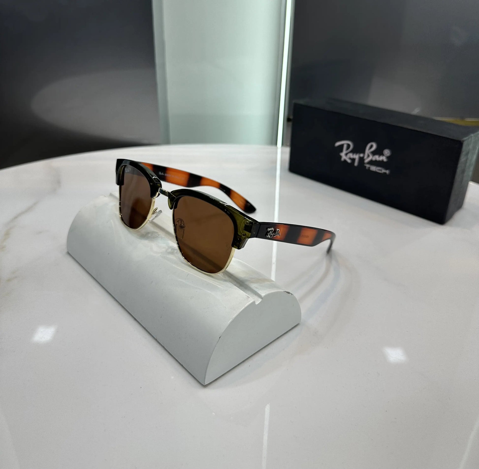 RayBan Tiger Brown Premium Shades 504