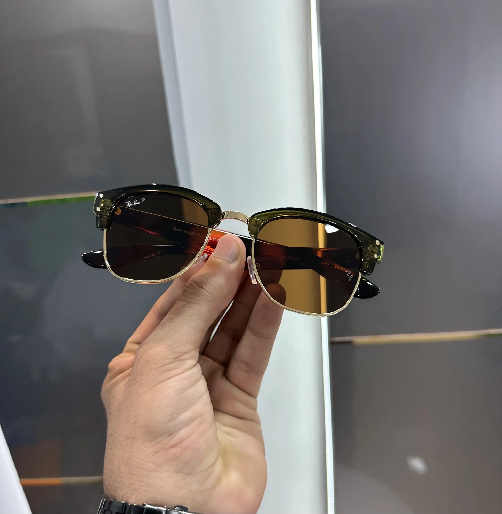 RayBan Tiger Brown Premium Shades 504
