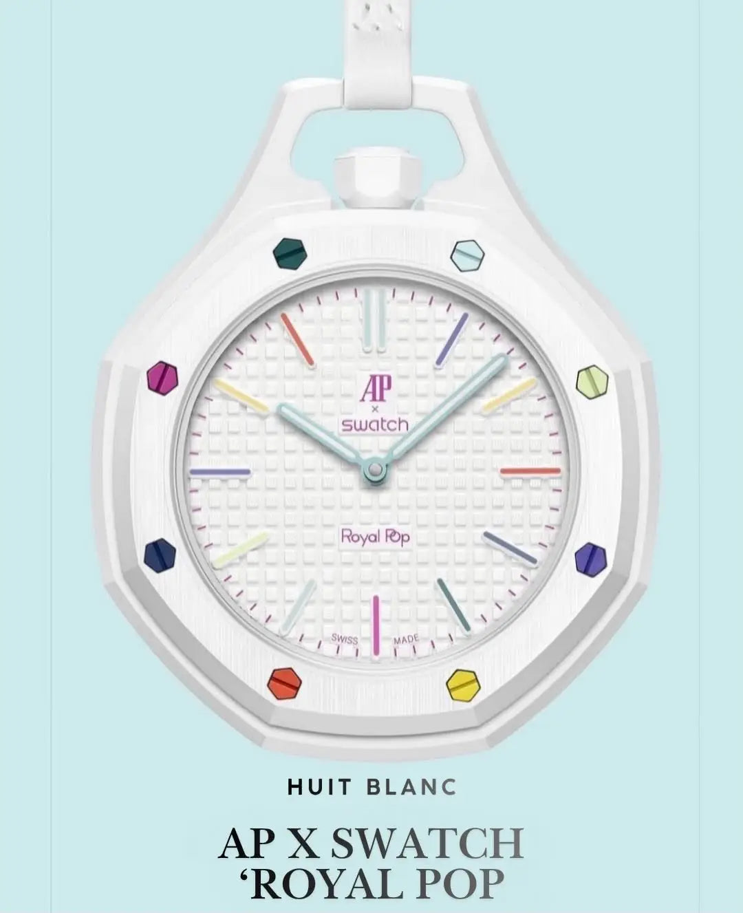 AP X SWATCH ROYAL POP WITH BOX
