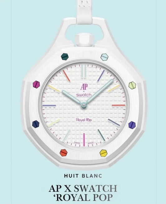 AP X SWATCH ROYAL POP WITH BOX