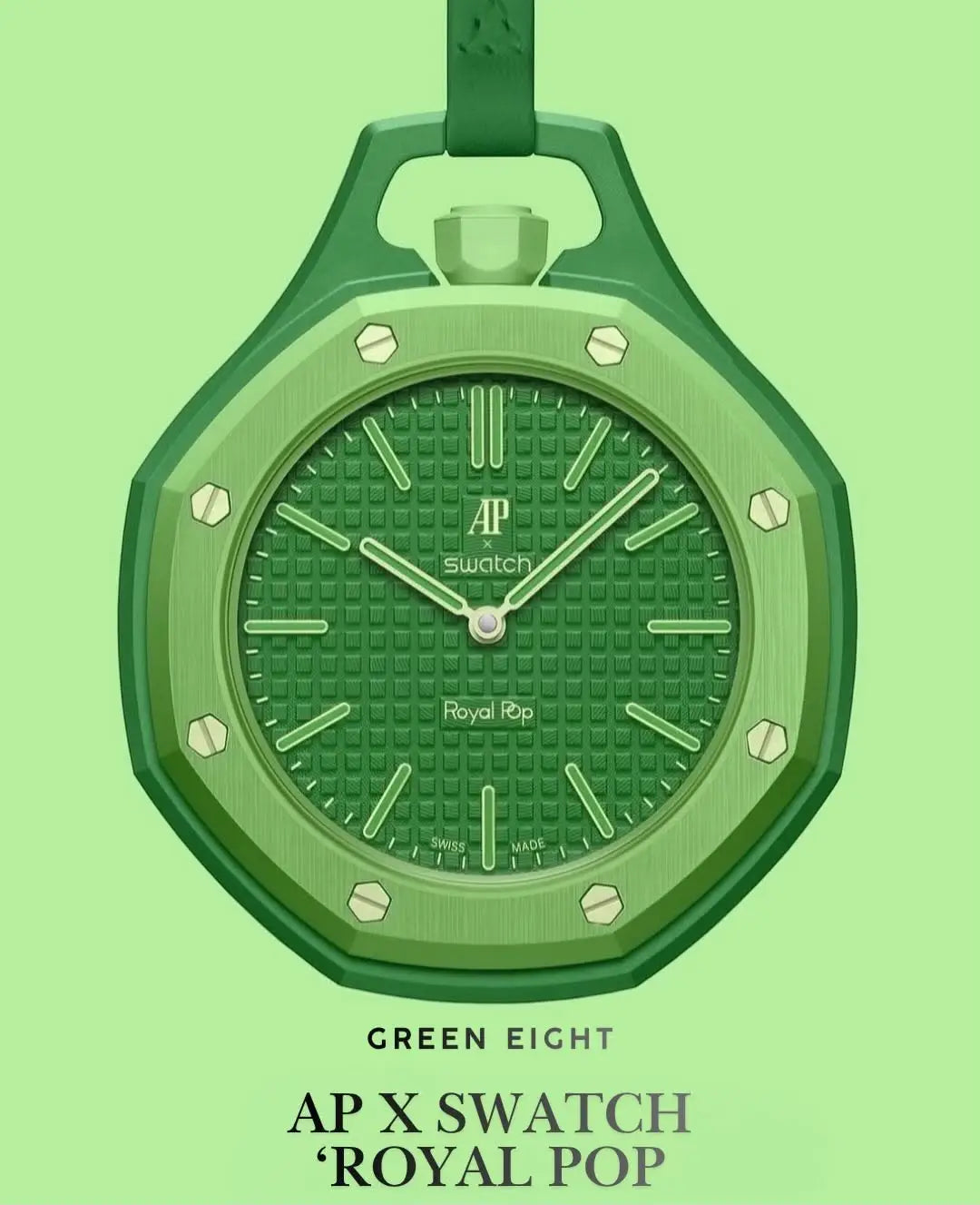 AP X SWATCH ROYAL POP WITH BOX