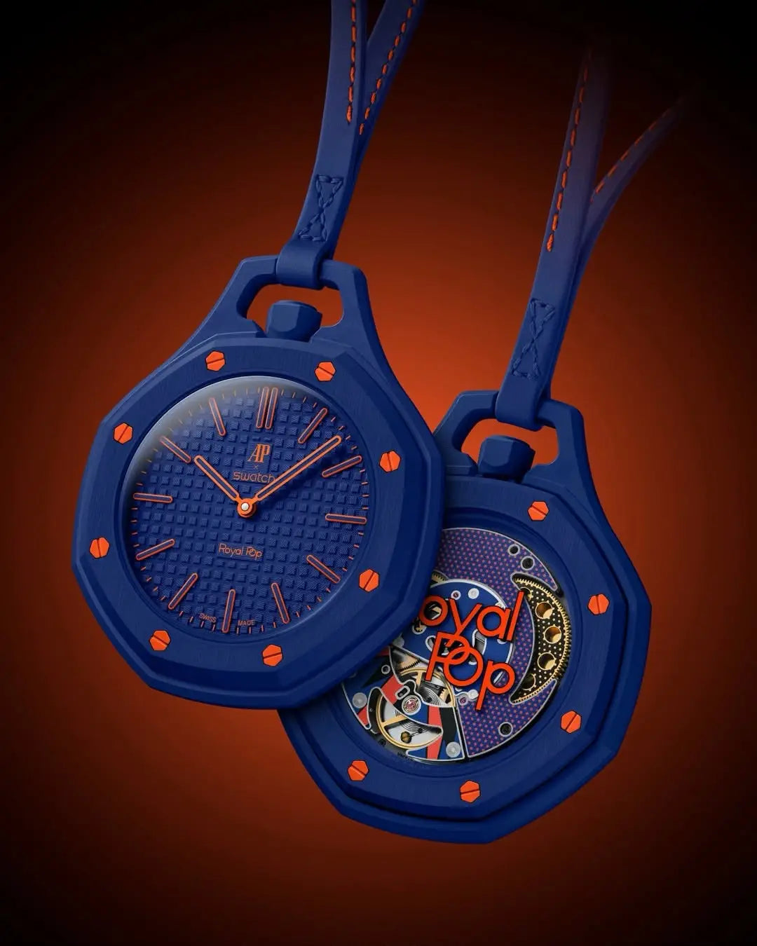 AP X SWATCH ROYAL POP WITH BOX