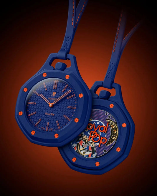 AP X SWATCH ROYAL POP WITH BOX