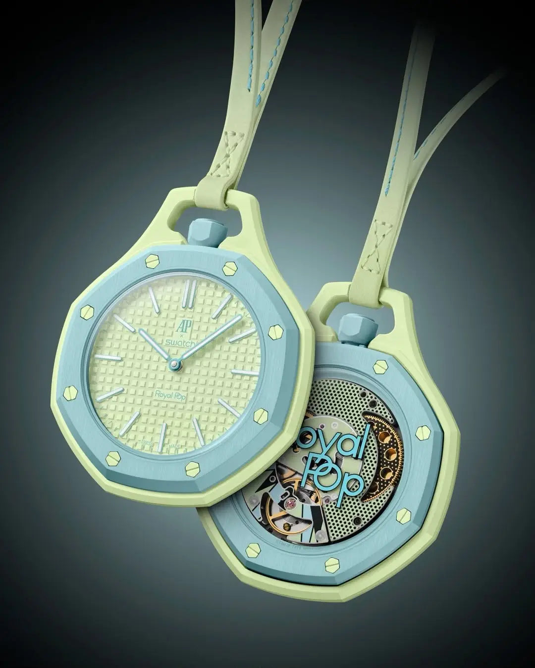 AP X SWATCH ROYAL POP WITH BOX