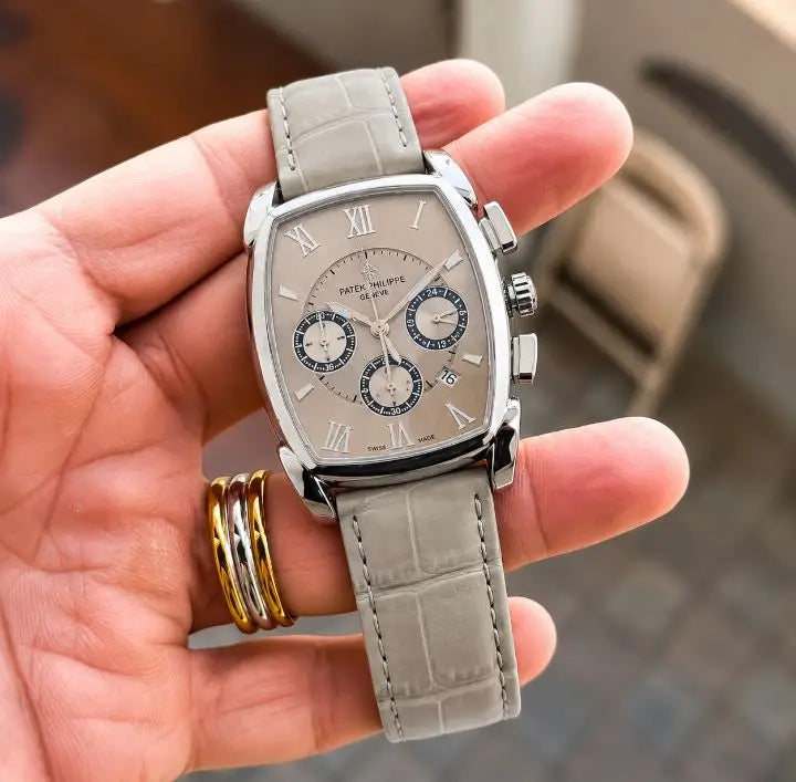 Patek Phillip White Silver 