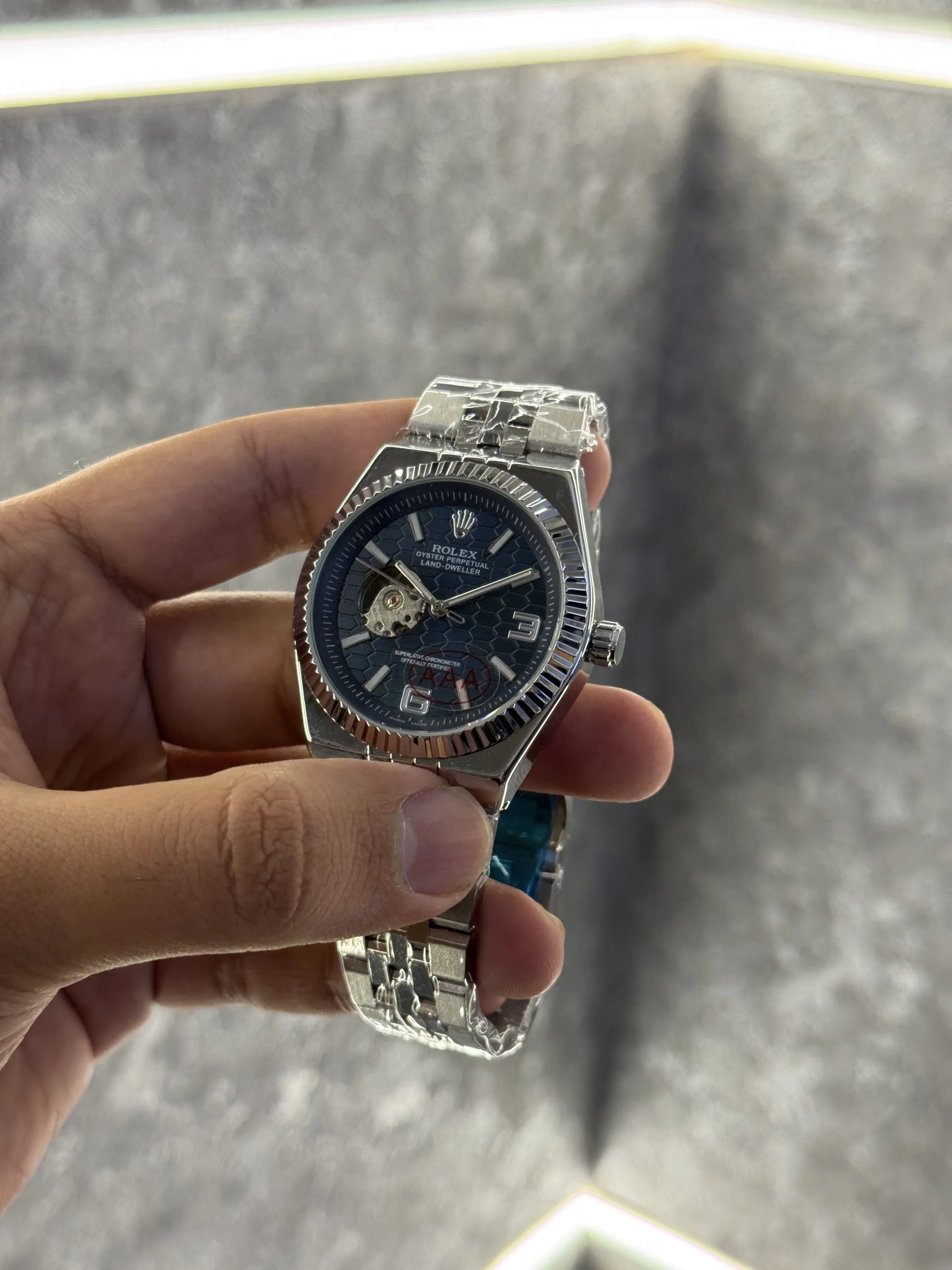 Rolex Land Dweller Navy Blue Automatic