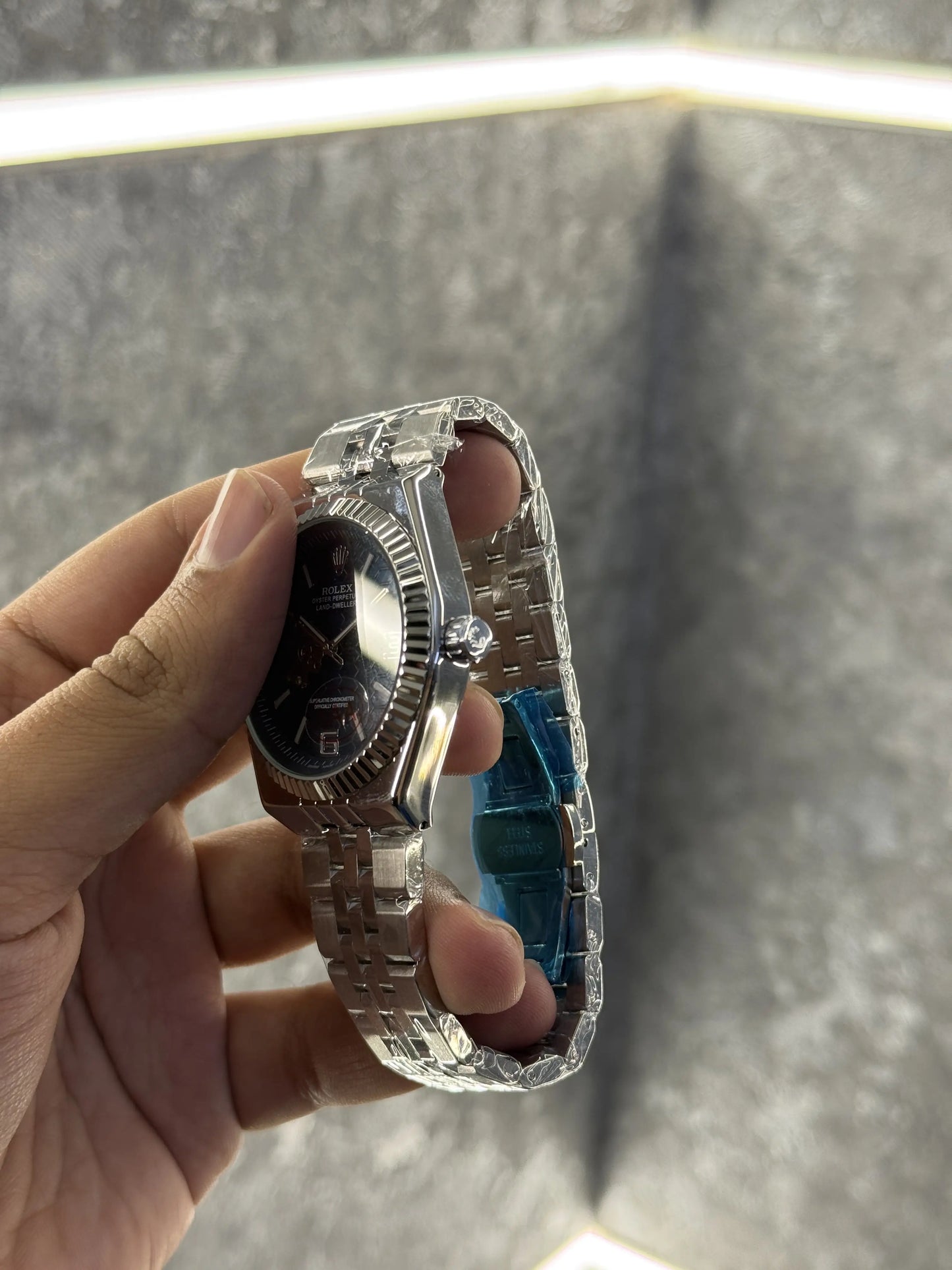 Rolex Land Dweller Navy Blue Automatic