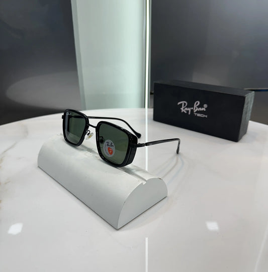RayBan Black Green Premium Shades 6527