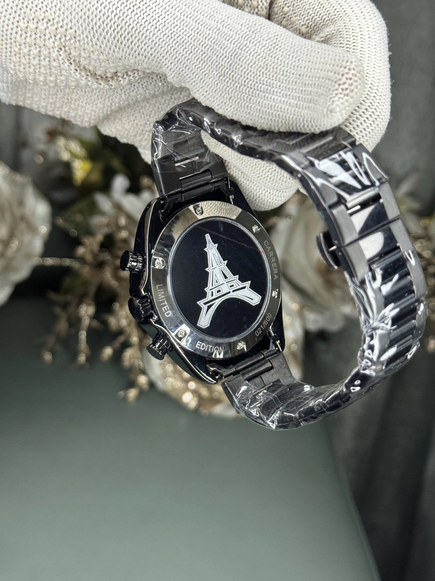 Carrer a Tag Heuer Metal All Black Eiffel Premium Watch