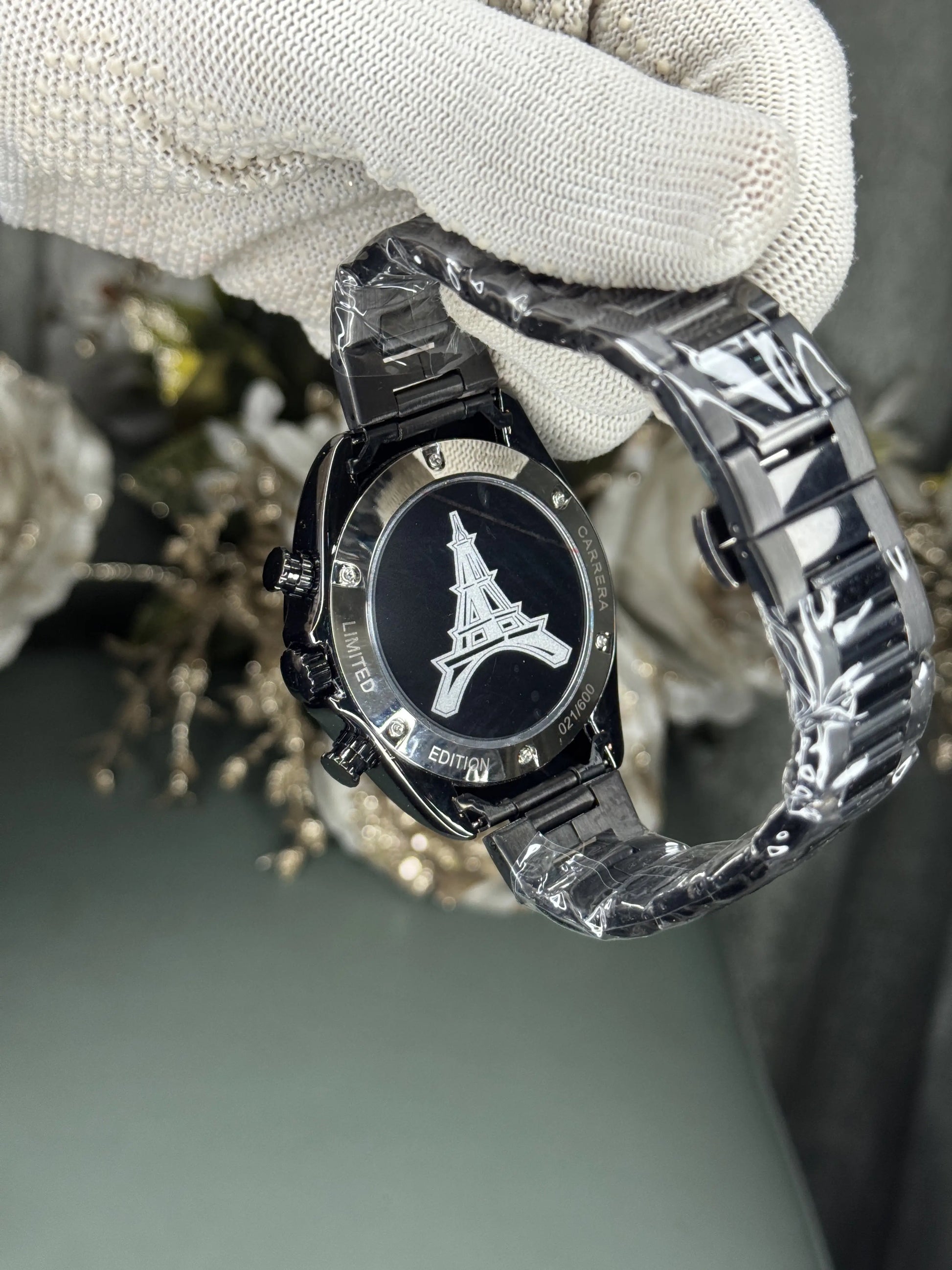 Carrer a Tag Heuer Metal All Black Eiffel Premium Watch