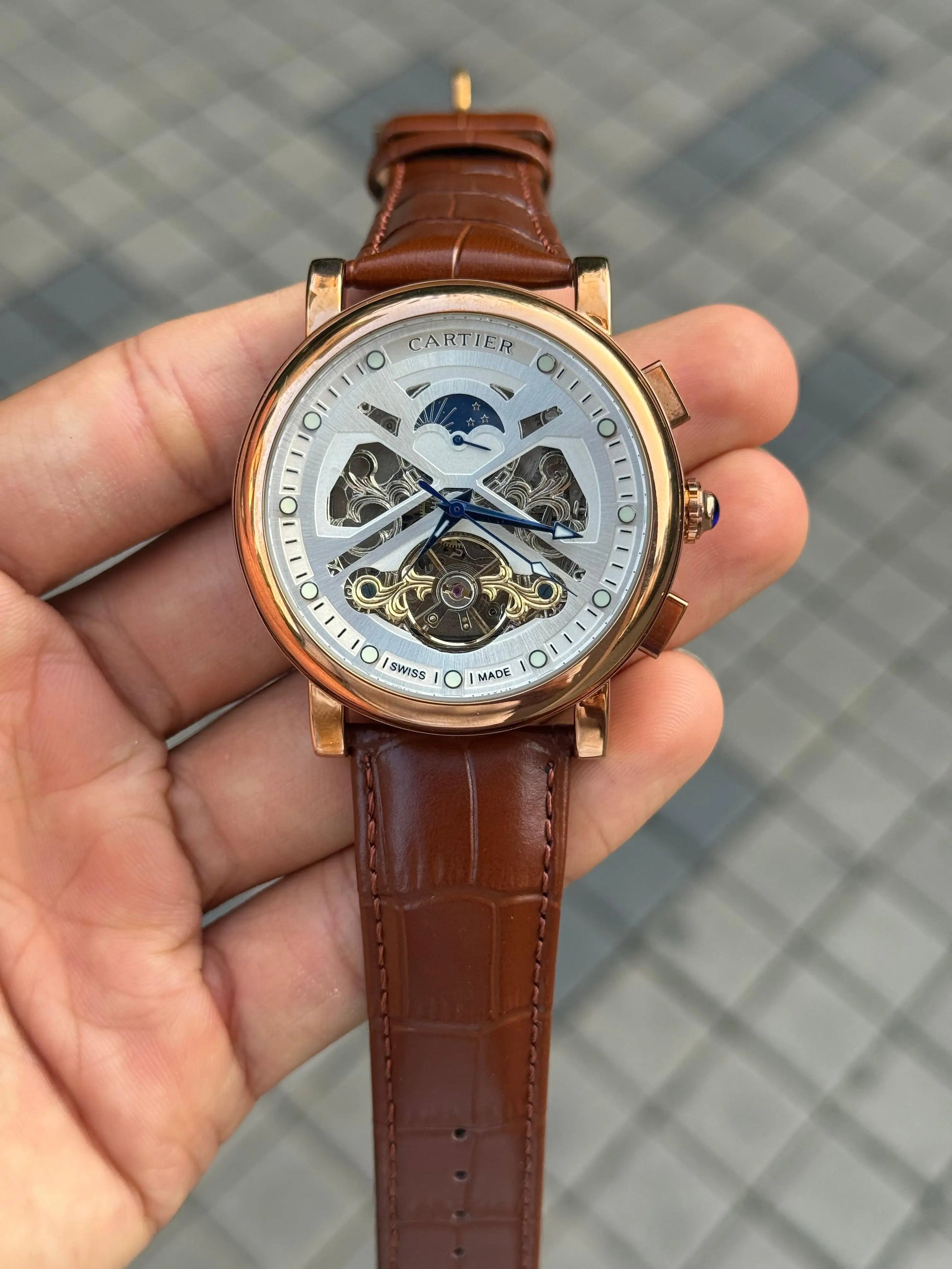 Cartie_r Ballon Automatic Leather