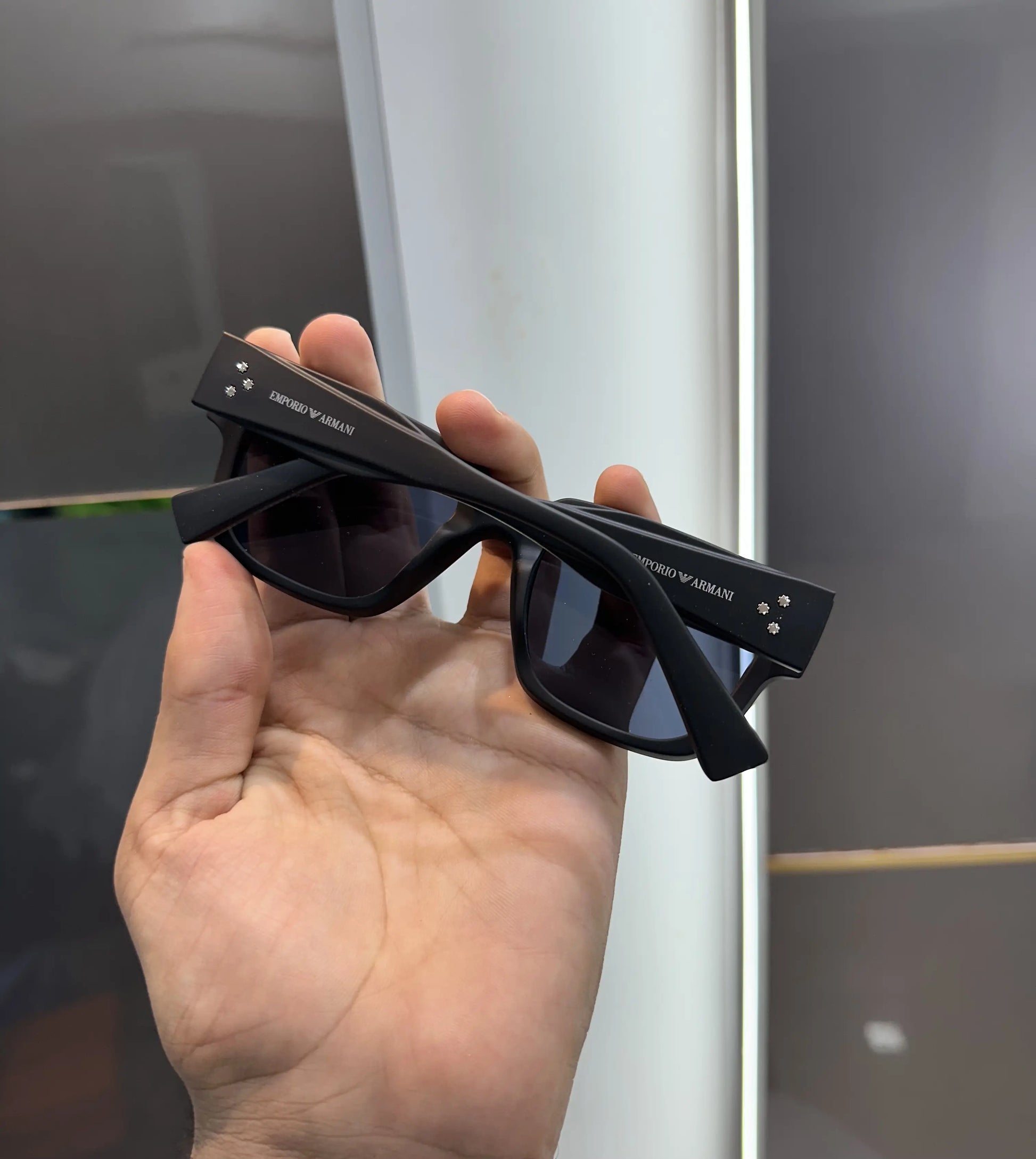 Emporio Arman i All Black Matt Premium Shades 6618