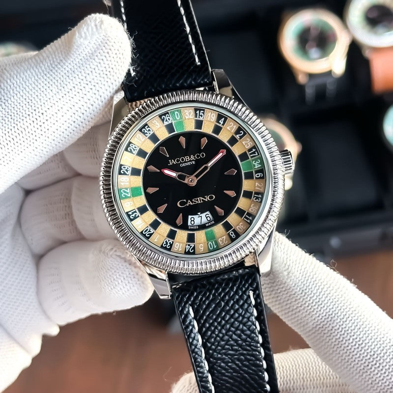 Jacob Casino Silver Black